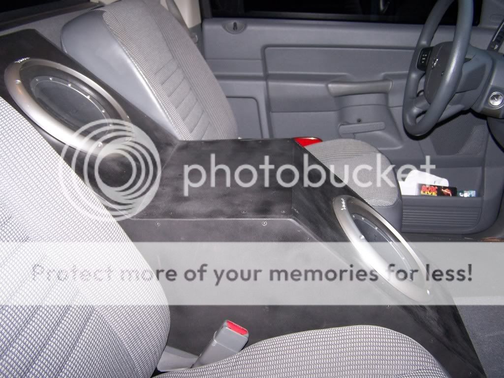 Dodge Ram Speaker Box Under Rearseat