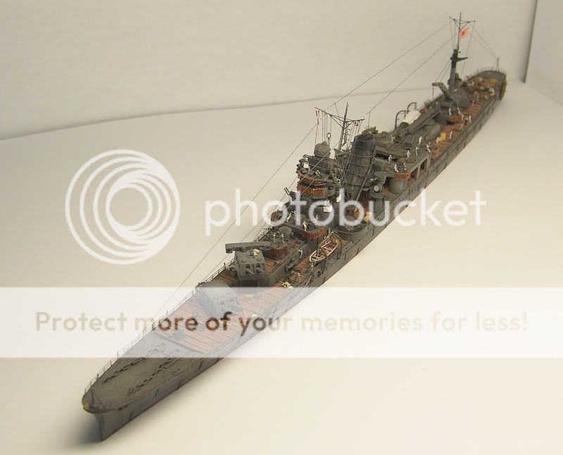 主题:1/700矢矧 我们继续